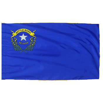 Nevada No Fringe Indoor / Parade Flag 3' x 5'