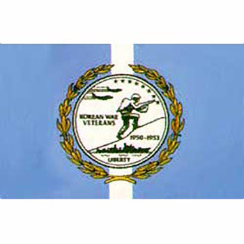 Outdoor Korean War Veterans Flag