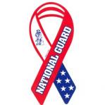 National Guard Ribbon Magnet