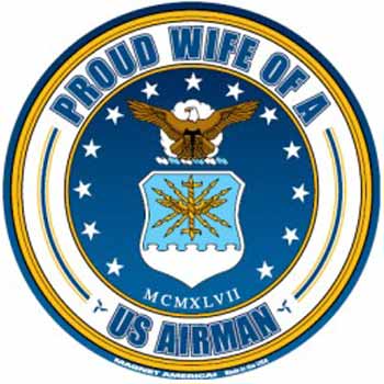 Proud Wife Air Force Magnet