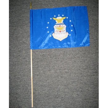 Air Force 12 x 18 Hand Held Flags