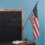 Standard Classroom Bracket Flag Set
