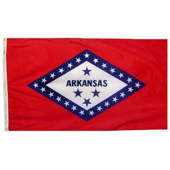 Arkansas Flag - No Fringe
