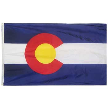 Colorado Flag - No Fringe