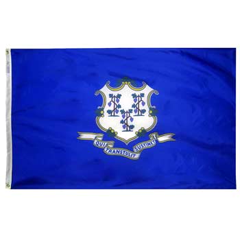 Connecticut Flag - No Fringe