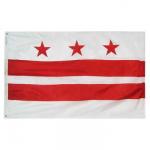 District of Columbia Flag - No Fringe