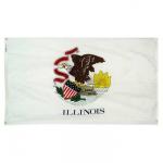 Illinois Flag - No Fringe