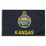 Kansas Flag - No Fringe