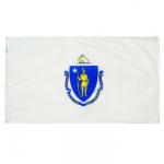 Massachusetts Flag - No Fringe