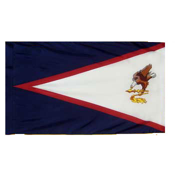 American Samoa Flag - No Fringe