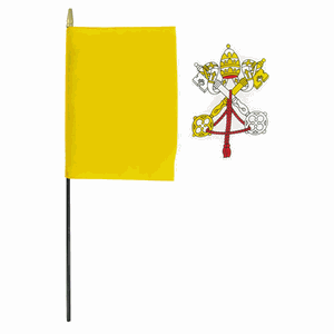 Papal Miniature Flags