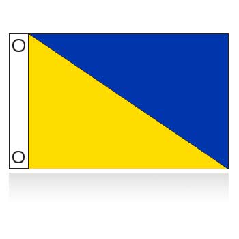 Diagonal Attraction Flag - 5' x 8'