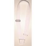 Single White Web Carrying Belt