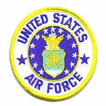 Air Force Round Patch