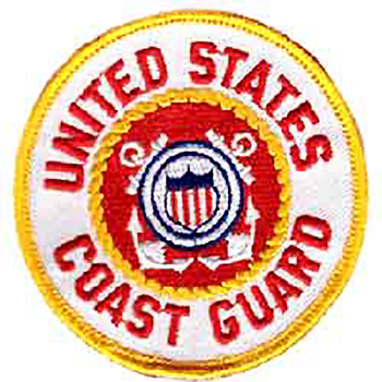 Coast Guard Round Patch