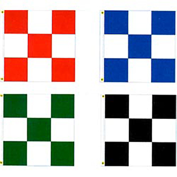 3' x 3' Nylon Checker Flags