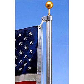Estate Tapered Aluminum Flagpole