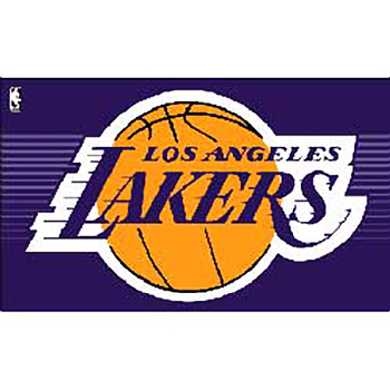 Los Angeles Lakers Team Flag