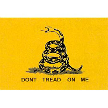 Don't Tread On Me Gadsden Motorcycle Flag