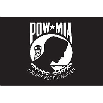 POW / MIA Motorcycle Flag