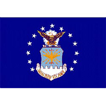 Air Force Motorcycle Flag
