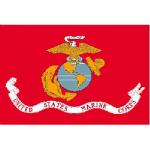 Marine Corps Motorcycle Flag
