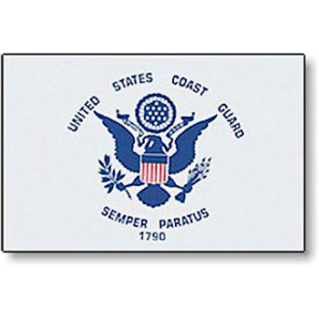 Coast Guard Motorcycle Flag