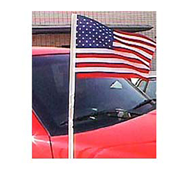 Plastic U.S. Antenna Pennants