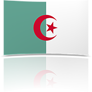 Algeria 4 x 6 Mini Flag