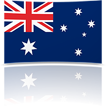 Australia 4 x 6 Mini Flag