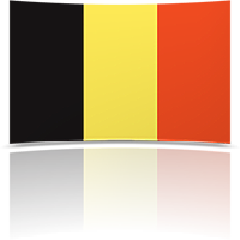 Belgium 4 x 6 Mini Flag