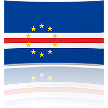 Cape Verde 4 x 6 Mini Flag