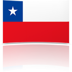 Chile 8 x 12 Mini Flag