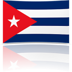 Cuba 8 x 12 Mini Flag