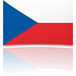 Czech Republic 8 x 12 Mini Flag