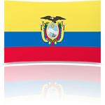 Ecuador 8 x 12 Mini Flag