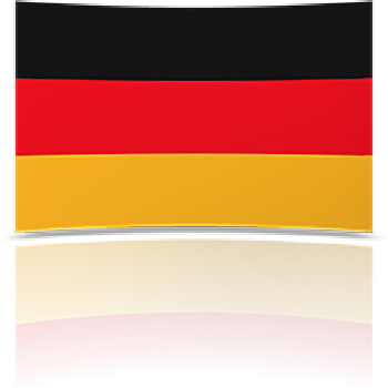 Germany 8 x 12 Mini Flag