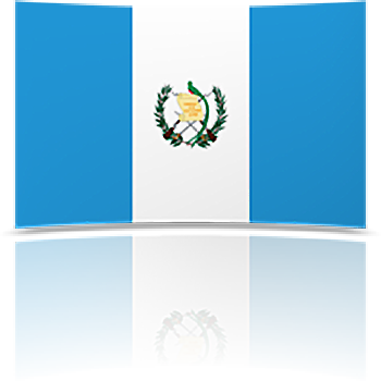 Guatemala 8 x 12 Mini Flag