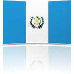 Guatemala 8 x 12 Mini Flag