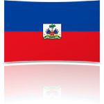 Haiti 8 x 12 Mini Flag
