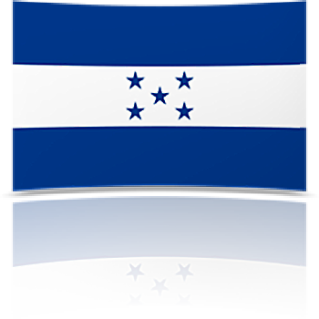 Honduras 8 x 12 Mini Flag