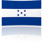 Honduras 8 x 12 Mini Flag