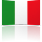 Italy 8 x 12 Mini Flag