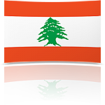 Lebanon 4 x 6 Mini Flag