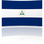 Nicaragua 8 x 12 Mini Flag