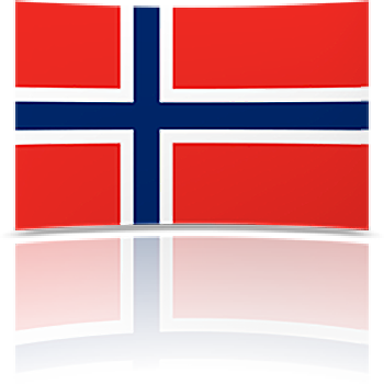 Norway 8 x 12 Mini Flag